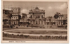 li 088 1935 GENOVA Stazione Brignole - FP - VG - Ed. Peloso Genova - Imagen 1 de 2