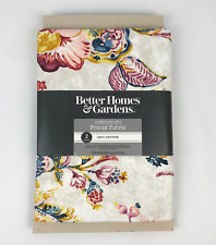 Better Homes & Gardens Jacobean Floral Purple Precut Fabric 2 Yards 100% Cotton