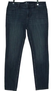 Liz Claiborne Skinny Leg Jeans Womens Tall 14T mid rise City Fit (14 14L long) - Picture 1 of 8