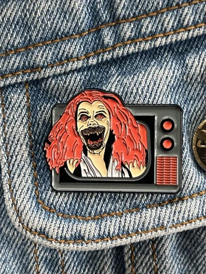 Fright Night - Horror Movie Halloween Scary Enamel Pin - Image 1 of 4
