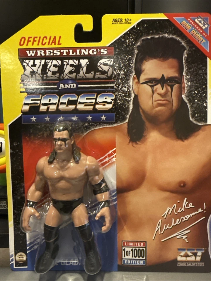 Zombie Sailors Heels & Faces The Gladiator Mike Awesome 1/1000 SHIPS WORLDWIDE! - Image 1 of 1
