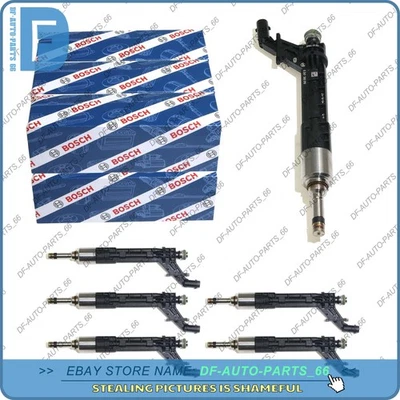 Inyectores de combustible Bosch 6 piezas para Audi RS4 RS5 B9 Porsche Cayenne Macan 2.9 TFSI GTS Foto 1 de 4