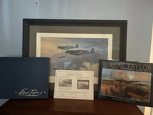 Impresión de portada superior de arte de aviación Robert Taylor y pinturas de combate aéreo Vol V - Imagen 1 de 15