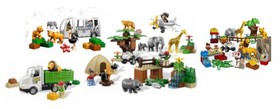 LEGO 5634, 6156, 6172 & 10502 - DUPLO, Town - Zoo - 4 Set Collection - NO BOXES