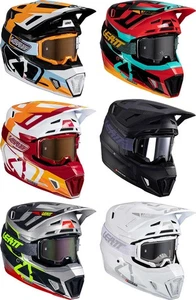 Kit Casco Leatt Moto 7.5 - Motocross Moto Offroad Adulto - Imagen 1 de 31