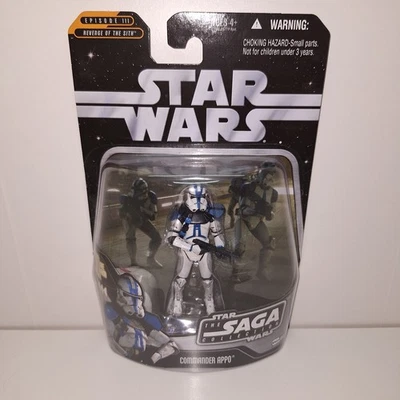 Star Wars The Saga Collection COMMANDER APPO (#064) 3.75" Action Figure 2006 New - Image 1 of 4