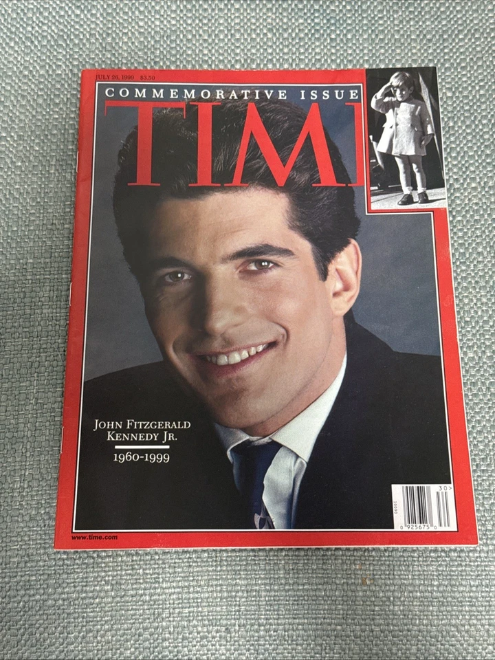 TIME Magazine Commemorative Issue JFK Jr, July 26 1999 Family Tree Photos - Image 1 of 3