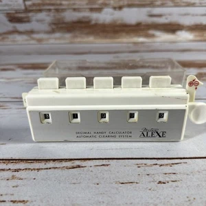 Meiwa Alexe Vintage 5-Dial Addder Calculator No 5 RARE MATH COLLECTIBLE OVP - Bild 1 von 5