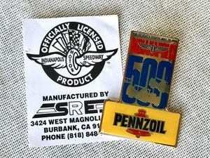 Pin Indianápolis 500 1994, Pennzoil Pinback - Imagen 1 de 3