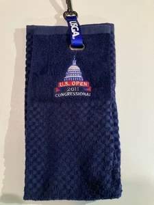 2011 US Open Congressional Club Golf USGA Member Golf Towel New - Picture 1 of 4