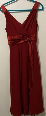 Jones Wear Dress Red Formal Size 12 - Image 1 of 4