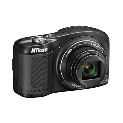 Nikon COOLPIX L620 Digitalkamera 18,1 MP Rot/Schwarz 14-fach optischer Zoom - Bild 1 von 4