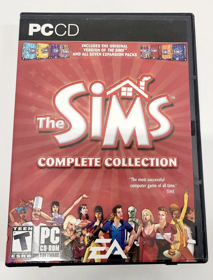 SIMS: Complete Collection PC: Windows 4 Disc Set 2005 - Image 1 of 4