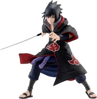 Caja Rota Naruto Figura Uchiha Sasuke Versión 4 Vibration Stars BANPRESTO - Imagen 1 de 4