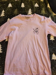 Spencers Wish You Were Here Long Sleeve Sweat Shirt Size Adult Small Pink - Picture 1 of 4