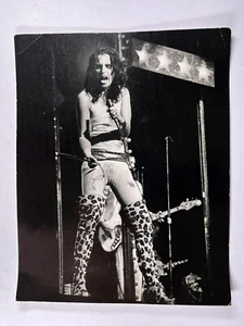 Alice Cooper Banda Foto En Etapa Original Stamped Promoción 12th Enero 1974 - Imagen 1 de 12