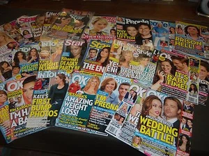 2012 GOSSIP MAGAZINE LOT OF 30 ISSUES - STAR US OK IN TOUCH LIFE STYLE - O 2328 - Picture 1 of 9