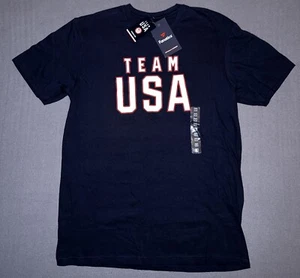 Olympics Men's Navy Blue Team USA M T-Shirt Fanatics Officially Licensed NWT - Picture 1 of 11