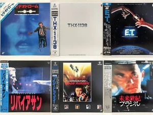 THX 1138, Videodrome, E.T. and more. Sci-Fi Movie Laserdisc Lot of 6 LD Japan - Picture 1 of 19