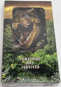 JURASSIC PARK - THE LOST WORLD, VHS - Holographic Card Version, NEW - Picture 1 of 3