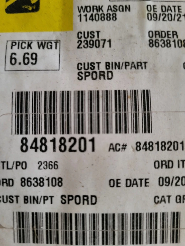 Faro lateral del conductor genuino GM 84818201 2018 19 20 21 CHEVORLET EQUINOX Foto 1 de 1