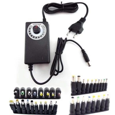 Adjustable Power Supply Adapters Variable Voltage Temperature control 3-12V 3A - Image 1 of 4