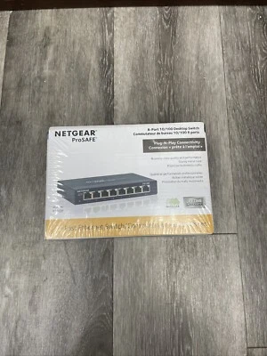 NETGEAR  ProSafe (FS108) 8-Ports External Switch - Image 1 of 2