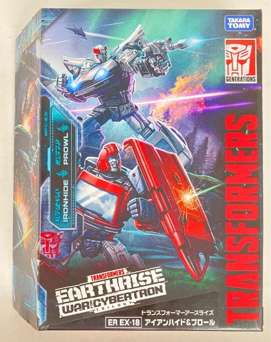 TAKARA TOMY Transformers Earthrise War for Cybertron ER EX-18 Ironhide & Prowl Cover