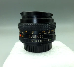 Minolta MD Camera Lens 50mm F/1.7 Manual Focus - Picture 1 of 8