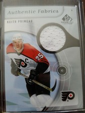 2005-06 SP Game Used Edition Authentic Fabrics #AF-KP Keith Primeau Hockey Card