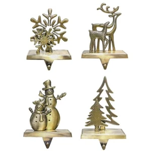 Metal Ornament Retro Style Christmas Desktop Zinc Alloy Hook Fine Craft Pendants - Bild 1 von 9