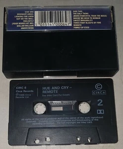 Hue And Cry - Remote - UK Cassette Tape Album (1988) - Picture 1 of 2