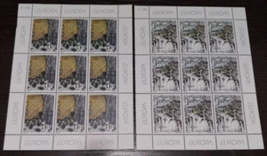 Bosnien 2001, EX Jugoslawien, Bogen, Europa Cept, Wasserfall (Michel 70-71 Klb) - MNH - Bild 1 von 2