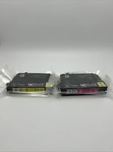 Epson 252 Ink Set of 2 MY, NEW OEM Sealed Genuine 252 - Picture 1 of 4