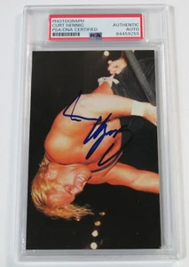 Curt Hennig Mr. Perfect WWF WWE WCW Signed Autograph Auto Photo Slab PSA JSA - Picture 1 of 5