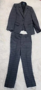 Little Boy Winter Suit Size 4, Tag 5, Fits Like 4, Minor Wear On Knees ,see Pics - Picture 1 of 14