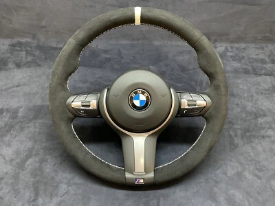 BMW F20 F30 F15 F16 F32 F36 F22 F34 F25 F26 volant m sport alcantara - Photo 1/4