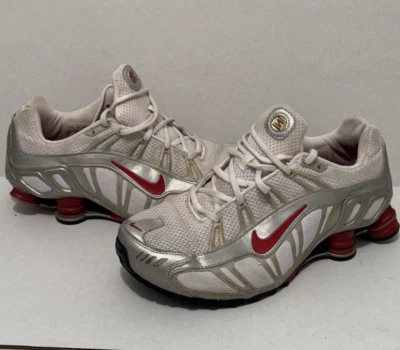 Винтажные женские кроссовки Nike Shox Turbo Plus III 312627-162 американский размер 8 - Изображение 1 из 4