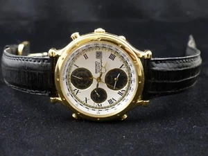 Vintage Seiko Age of Discovery,7T42-7A39 World Time Alarm good condition!! - Picture 1 of 10
