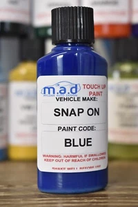 BLUE TOUCH UP PAINT FOR SNAP ON TOOL BOX ROLLCAB TOP BOX TOOLBOX KRA KRL ETC - Picture 1 of 2