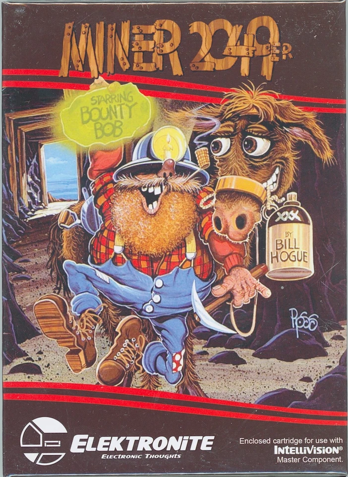 Miner 2049er - NIS Cartridge for Original Intellivision Console - Image 1 of 2