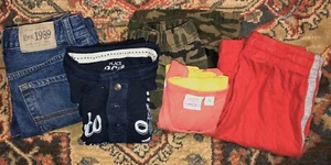 Children’s Est 1989 Place Misc Lot 2-Shorts 2-Shirts 1-Pair Jeans M 7/8 7 & 8 - Picture 1 of 7