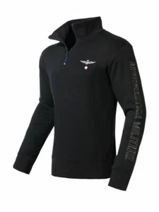 Aeronautica Militare Men's Sweatshirt Zip Neck Sweater Size US XXL - EU 3XL NEW - Picture 1 of 12