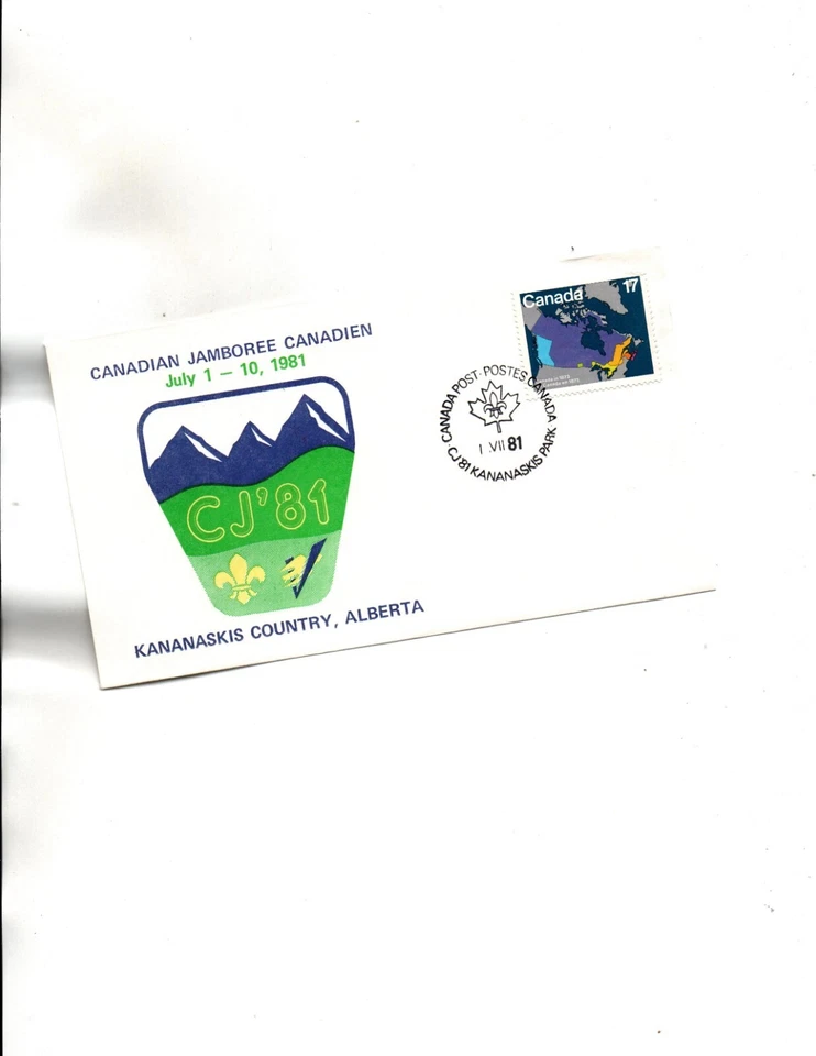 Kananaskis,AB Boy Scouts July1,1981 - Image 1 of 1