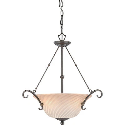 Quoizel Philip 25.5"  Large Pendant 3 Light Imperial Bronze Finish PHP0647E - Image 1 of 2