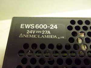 HOCHLEISTUNGS-NETZGERÄT NEMIC-LAMBDA EWS600-24 Volt 27 Ampere 821 Watt - Bild 1 von 11