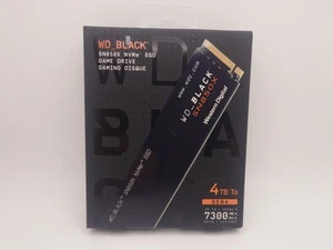 Western Digital WD_BLACK SN850X 4TB NVMe Internal SSD (WDS400T2X0E) - Afbeelding 1 van 2
