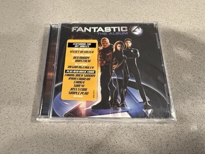 MARVEL FANTASTIC 4 THE ALBUM SOUNDTRACK (CD, 2005) NEW SEALED - Image 1 of 2