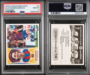 2009 COLECCIONES ESTE STICKERS #14 ZLATAN IBRAHIMOVIC STICKERS - Picture 1 of 2
