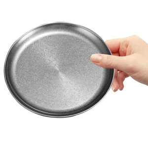  Serviertablett Mit Griff Steakplatte Snackgericht Grill-Serviertablett - Bild 1 von 12